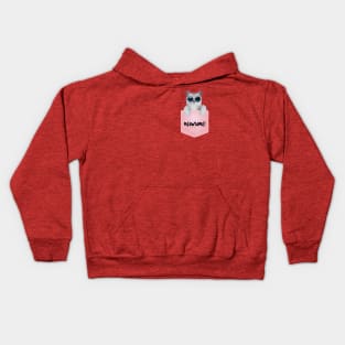 Meowsome Pocket Kitty Kids Hoodie